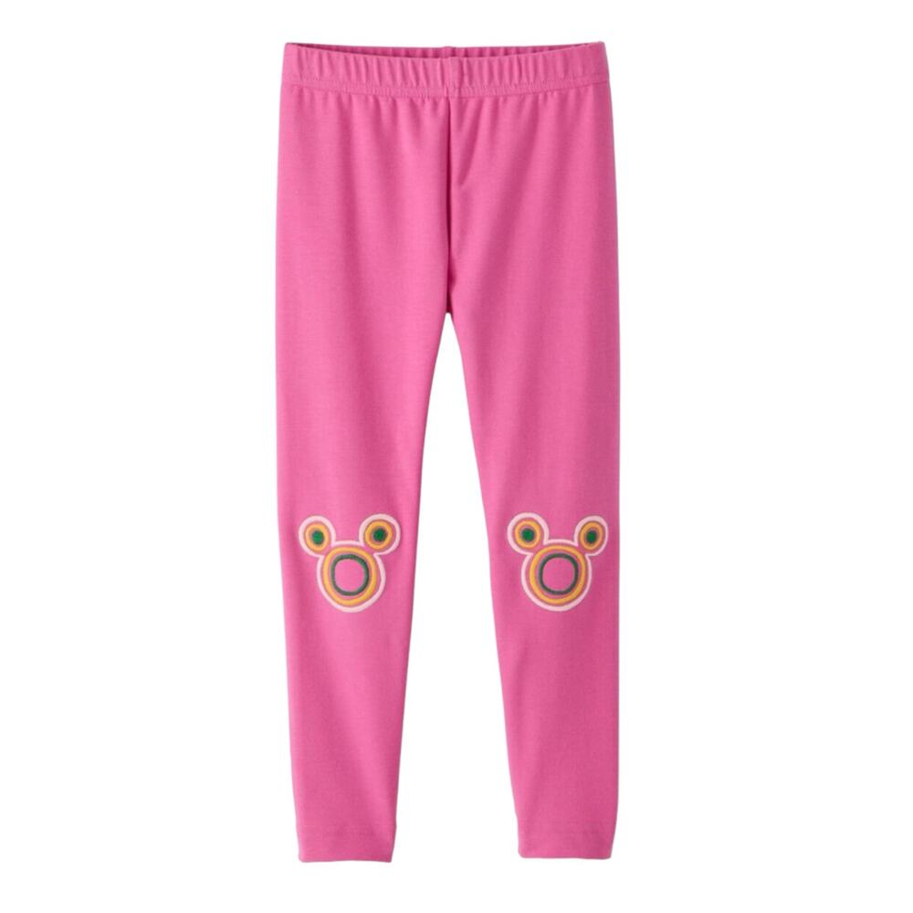 🆕 Hanna Andersson NWT Pink Mickey Mouse Leggings. Size 4.
